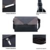 Contrast Color Small Square Box Fashion Shoulder Bag - Image 7