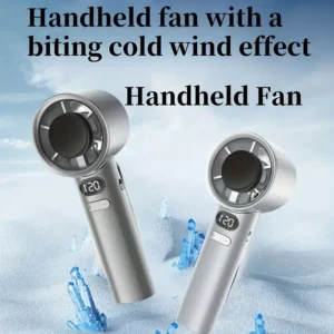 1pc Continuous Variable Speed Fan, 120 Gear Speed Control with Digital Display