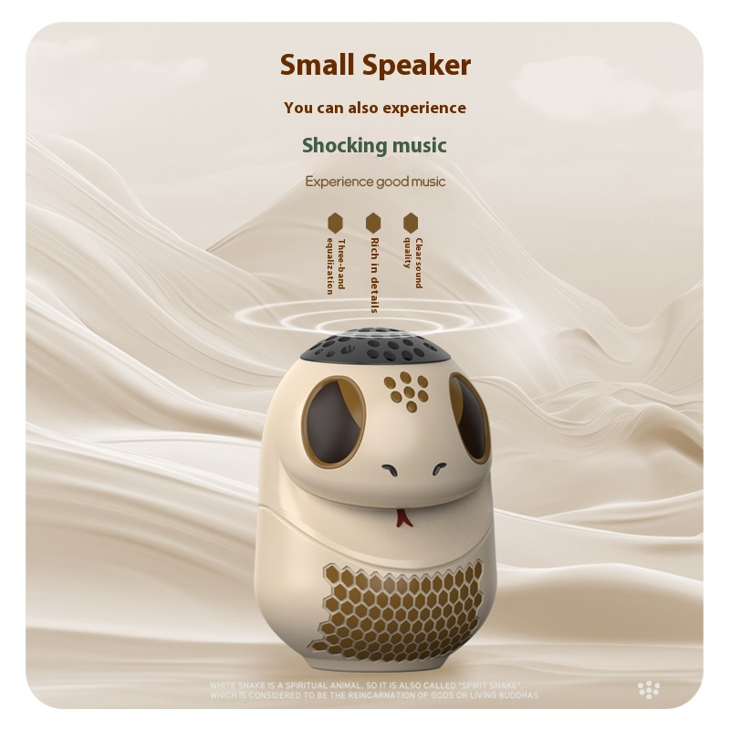 Wireless Small High-quality Cartoon Bluetooth-compatible Speaker - Image 3